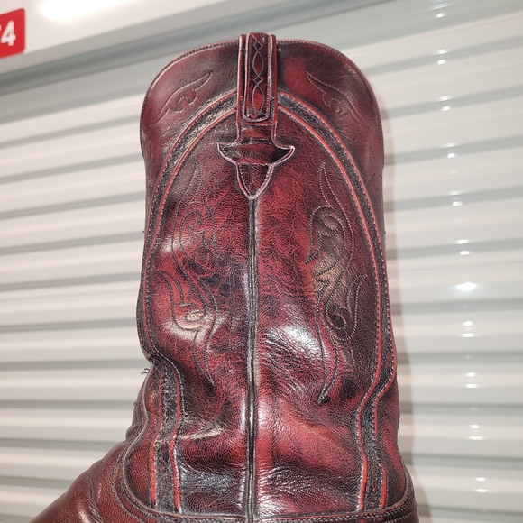 Lucchese 10.5EE San Antonio/El Paso era classic boots Made in USA - Picture 8 of 9